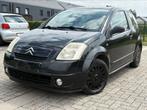 Citroën C2 benzine met keuring in  goede staat., Auto's, Citroën, Voorwielaandrijving, 4 zetels, Stof, Zwart