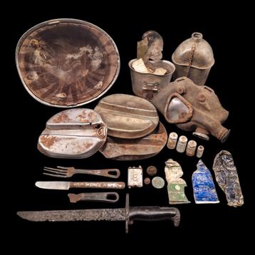 GEZOCHT!!! Battle of the Bulge/Ardennen relics/bodemvondsten, Enlèvement ou Envoi, Armée de terre, Autres types