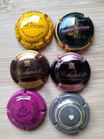 6 champagne capsules, Collections, Collections complètes & Collections, Enlèvement