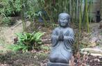 Moine Shaolin en pierre reconstituée, Jardin & Terrasse, Statues de jardin, Bouddha, Pierre, Enlèvement, Neuf