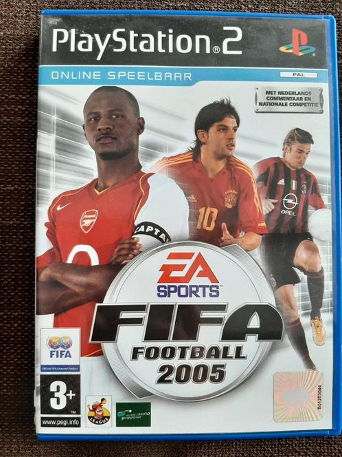 PS2 Fifa 2005 (compleet), Consoles de jeu & Jeux vidéo, Jeux | Sony PlayStation 2, Comme neuf, Enlèvement ou Envoi