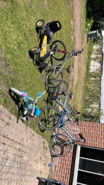 Diverse kinderfietsen te koop beschikbaar voor biedingen