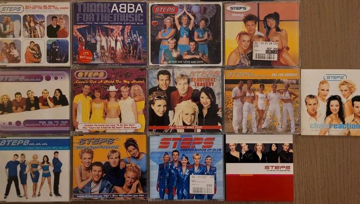 Steps 13 cd singles, Cd's en Dvd's, Cd Singles, Gebruikt, Ophalen of Verzenden