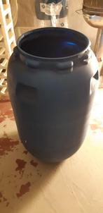 Blauw vat, Tuin en Terras, Ophalen, Gebruikt, Kunststof