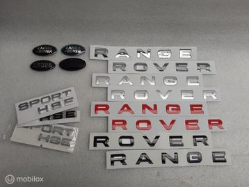 Logo RANGE ROVER SPORT Letters motorkap achterklep L320 L494 beschikbaar voor biedingen
