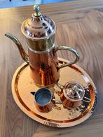 Koperen koffiestel, Antiek en Kunst, Ophalen of Verzenden, Koper