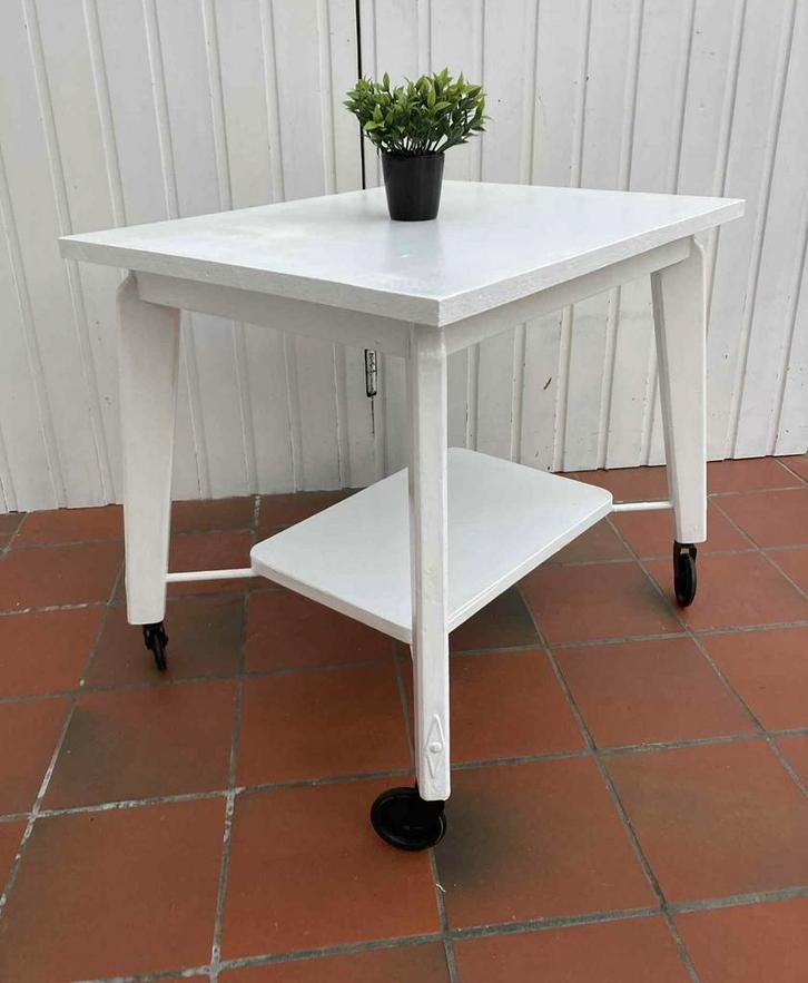 Table d’appoint/desserte vintage, Maison & Meubles, Tables | Tables d'appoint, Utilisé, Enlèvement