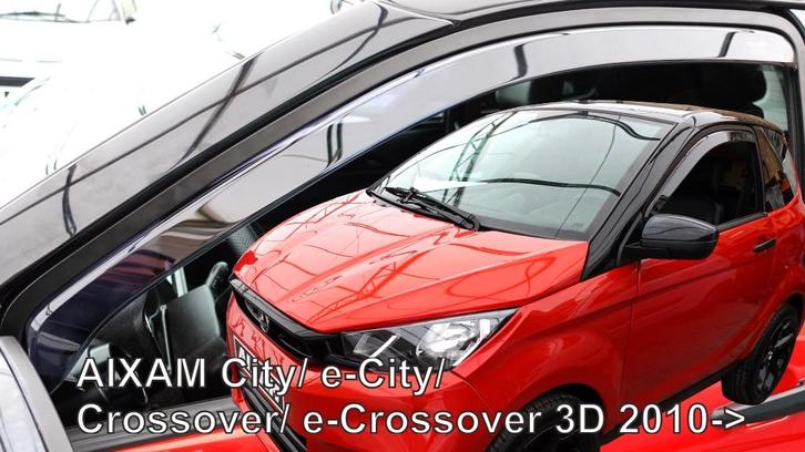 zijwindschermen Aixam oa City Crossline Crossover pasvorm, Auto diversen, Auto-accessoires, Nieuw, Ophalen of Verzenden