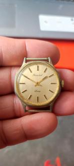 Ricard Swiss horloge, Handtassen en Accessoires, Horloges | Antiek, 1930 tot 1960, Overige merken, Staal, Ophalen of Verzenden