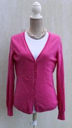 Prachtig roze kasjmier (100%) vest T40, Maat 38/40 (M), Nieuw, Ophalen of Verzenden, Roze