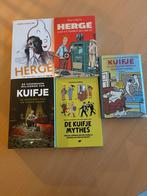 5 boeken Hergé, Verzamelen, Stripfiguren, Ophalen of Verzenden, Kuifje, Zo goed als nieuw, Boek of Spel