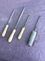 5 stevige antieke vijlen, Antiek en Kunst, Ophalen of Verzenden