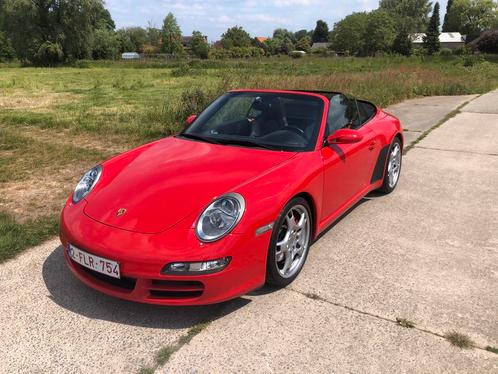 Prachtige Porsche 997 2S cabrio, Auto's, Porsche, Particulier, ABS, Airbags, Airconditioning, Alarm, Apple Carplay, Bluetooth
