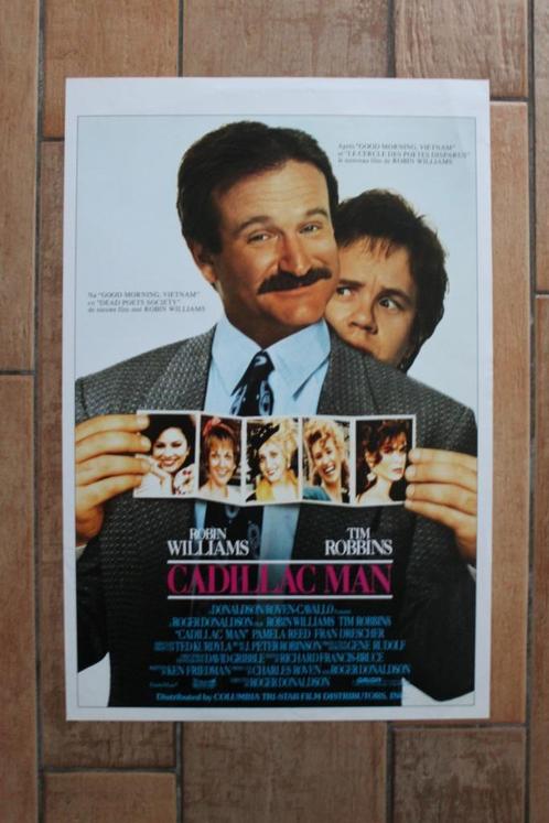 filmaffiche Cadillac Man Robin Williams filmposter, Verzamelen, Posters, Zo goed als nieuw, Film en Tv, A1 t/m A3, Rechthoekig Staand