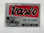 Enseigne publicitaire ancienne voiture Vaseo 1959, Collections, Marques & Objets publicitaires, Comme neuf, Enlèvement ou Envoi