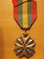Zaire Merite civique brons, Verzamelen, Ophalen of Verzenden, Landmacht, Lintje, Medaille of Wings