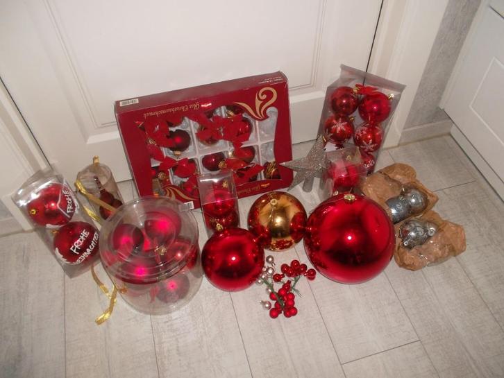 lot kerstbollen,,, Diversen, Kerst, Nieuw, Ophalen