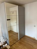 Slaapkamer 1pers bed + kleerkast, Ophalen, 90 cm, Eenpersoons, Semi modern