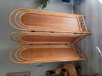 Vintage rotan paravant kamerscherm, Huis en Inrichting, Woonaccessoires | Kamerschermen, Ophalen, Zo goed als nieuw