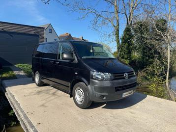 Volkswagen T5 transporter, Auto's, Bestelwagens en Lichte vracht, Euro 5, Stof, Volkswagen, Parkeersensor