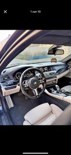 BMW M550D 2014 facelift, Auto's, Automaat, Euro 6, Blauw, Leder