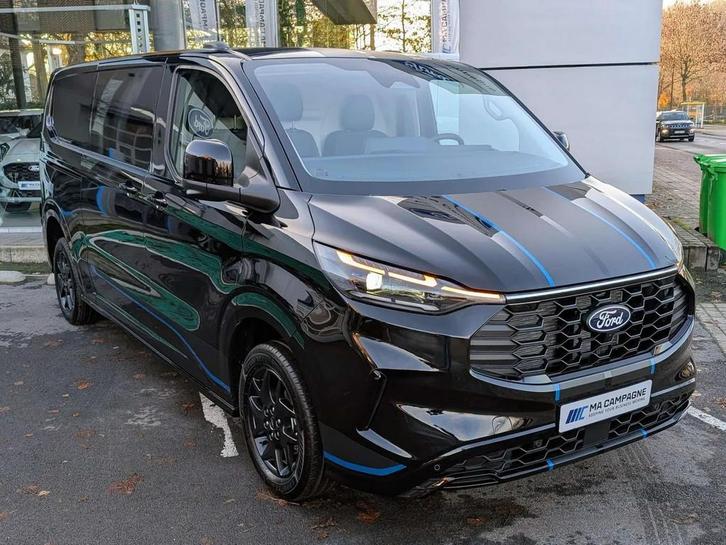 Ford Transit Custom Sport 320L L2 2.0TDCi 170pk A8 automaat, Auto's, Bestelwagens en Lichte vracht, Bedrijf, Te koop, ABS, Achteruitrijcamera