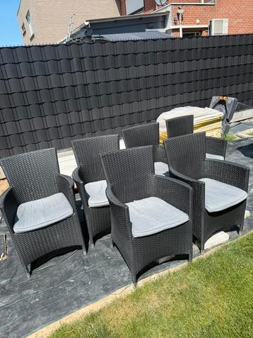 Tuin stoelen 6 stuks beschikbaar voor biedingen