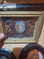 3 reliquaire dont un du 17 eme, Antiek en Kunst, Kunst | Overige Kunst, Ophalen of Verzenden