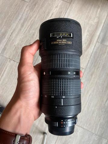 Nikon AF Nikkor 80-200mm f/2.8D IF-ED - Two Touch beschikbaar voor biedingen