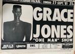 GRACE JONES 1981 concert poster, Poster, Artwork of Schilderij, Zo goed als nieuw, Ophalen