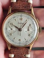 Chrono zodiac plaqué or service ok, Handtassen en Accessoires, Horloges | Heren, Breitling, Ophalen of Verzenden, Zo goed als nieuw