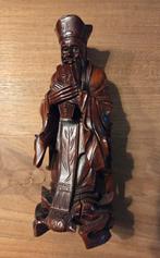 Chinees houten beeldje Shou, Ophalen of Verzenden