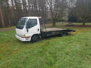 Oprijwagen depaneur  takelwagen Mitsubishi canter, Autos, Achat, Boîte manuelle, 2 portes, Diesel