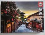 EDUCA puzzel Yasaka Pagoda van 1000 stukjes, Kyoto, Japan, Hobby en Vrije tijd, Ophalen of Verzenden, Zo goed als nieuw, Legpuzzel