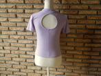 (53)- tee shirt femme t.36 lilas - lefties -, Kleding | Dames, T-shirts, Paars, Ophalen of Verzenden, Korte mouw, Maat 36 (S)