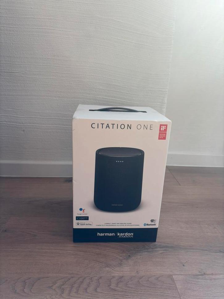 Harman Kardon citation one, Audio, Tv en Foto, Luidsprekerboxen, Zo goed als nieuw, Complete surroundset, 60 tot 120 watt, Overige merken