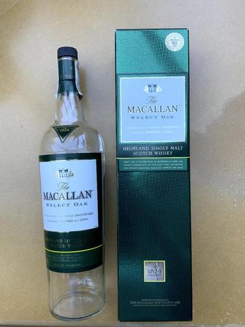 Macallan Select Oak - Serie 1824, Ophalen of Verzenden, Zo goed als nieuw, Overige gebieden, Overige typen