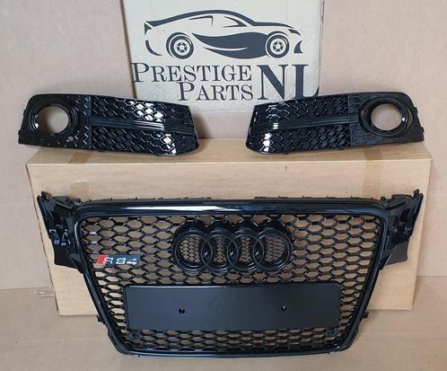 Grille AUDI A4 B8 8K bj. 2008-2011 RS4 LOOK Roosters Grille, Auto-onderdelen, Carrosserie, Bumper, Voor, Nieuw, Herkomst onderdeel bekend