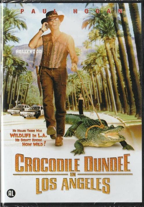 Crocodile Dundee & Crocodile Dundee In L.A., Cd's en Dvd's, Dvd's | Klassiekers, Nieuw in verpakking, Komedie, Alle leeftijden