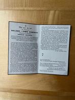 Rouwkaart H.Dambre °Kemmel 1879 + 1960, Carte de condoléances, Envoi