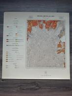 Bodemkaart Brussel 88W 1956, Boeken, Atlassen en Landkaarten, Ophalen of Verzenden, Zo goed als nieuw