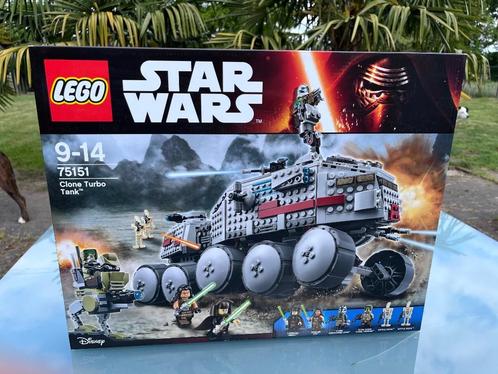 Lego 75151 Star Wars Clone Turbo Tank, Hobby en Vrije tijd, Modelbouw | Overige, Nieuw, Ophalen