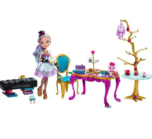 de poupée Ever After High Madeline Hatter-Tastic Tea Party, Collections, Poupées, Neuf, Poupée, Enlèvement ou Envoi