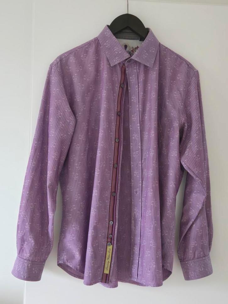 Luxe Italiaans overhem maat medium ln nieuwe staat, Kleding | Heren, Overhemden, Zo goed als nieuw, Ophalen of Verzenden