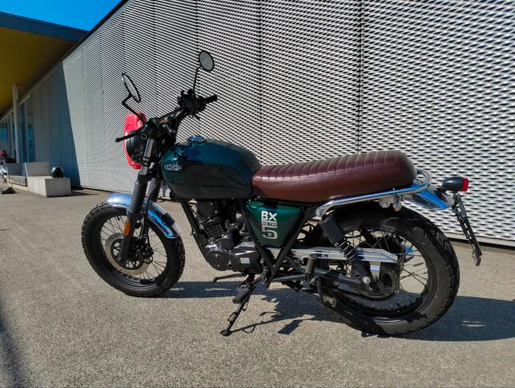 Brixton Cromwell 125 - Green, Motoren, Motoren | Oldtimers, 11 kW of minder, Ophalen of Verzenden