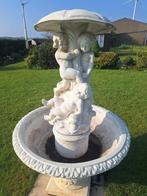 Groot tuinbeeld met bloembak, Jardin & Terrasse, Statues de jardin, Pierre, Ange, Enlèvement, Utilisé