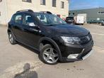 Dacia Sandero stepway Laureate 0,9 tce benzine, Auto's, Dacia, Euro 6, Parkeersensor, Zwart, Bedrijf