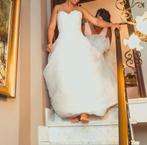 Wit trouwkleed, Kleding | Dames, Ophalen, Zo goed als nieuw, Wit