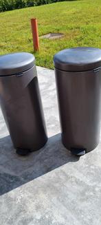 2 BRABANTIA NewIcon 30L Platinum vuilnisbakken, Huis en Inrichting, Ophalen, Gebruikt