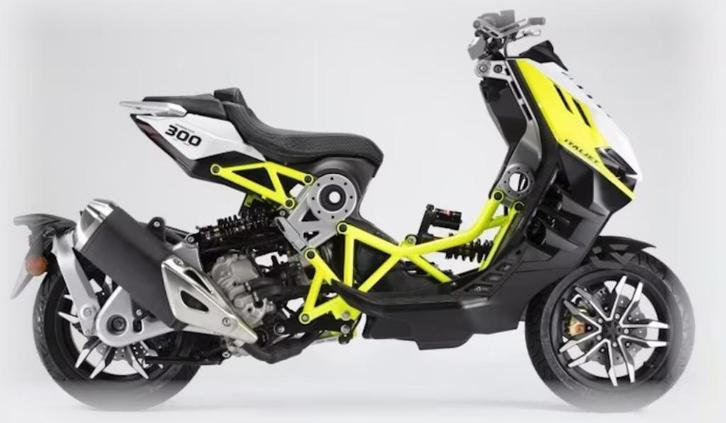 Italjet Dragster 300, Fietsen en Brommers, Scooters | Overige merken, Nieuw, Benzine, Ophalen of Verzenden